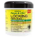 Jamaican Mango & Lime Locking Firm Hair Wax With Manuka Honey & Moringa Seed Oil, 16 Ounce