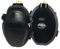 Bucket Boss GX1 Insulated Molded Gel Dome Swivel Kneepad, Black