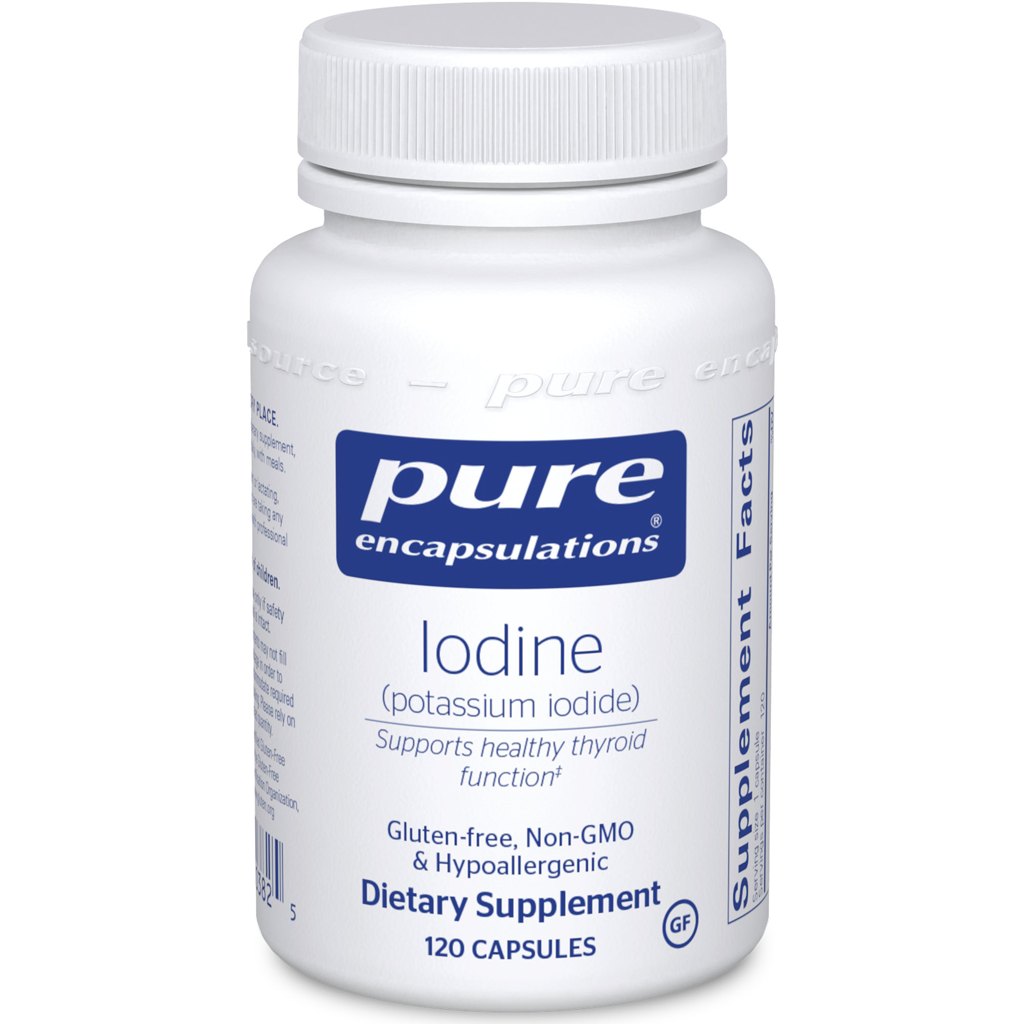 Pure Encapsulations Iodine (potassium iodide) 120 caps