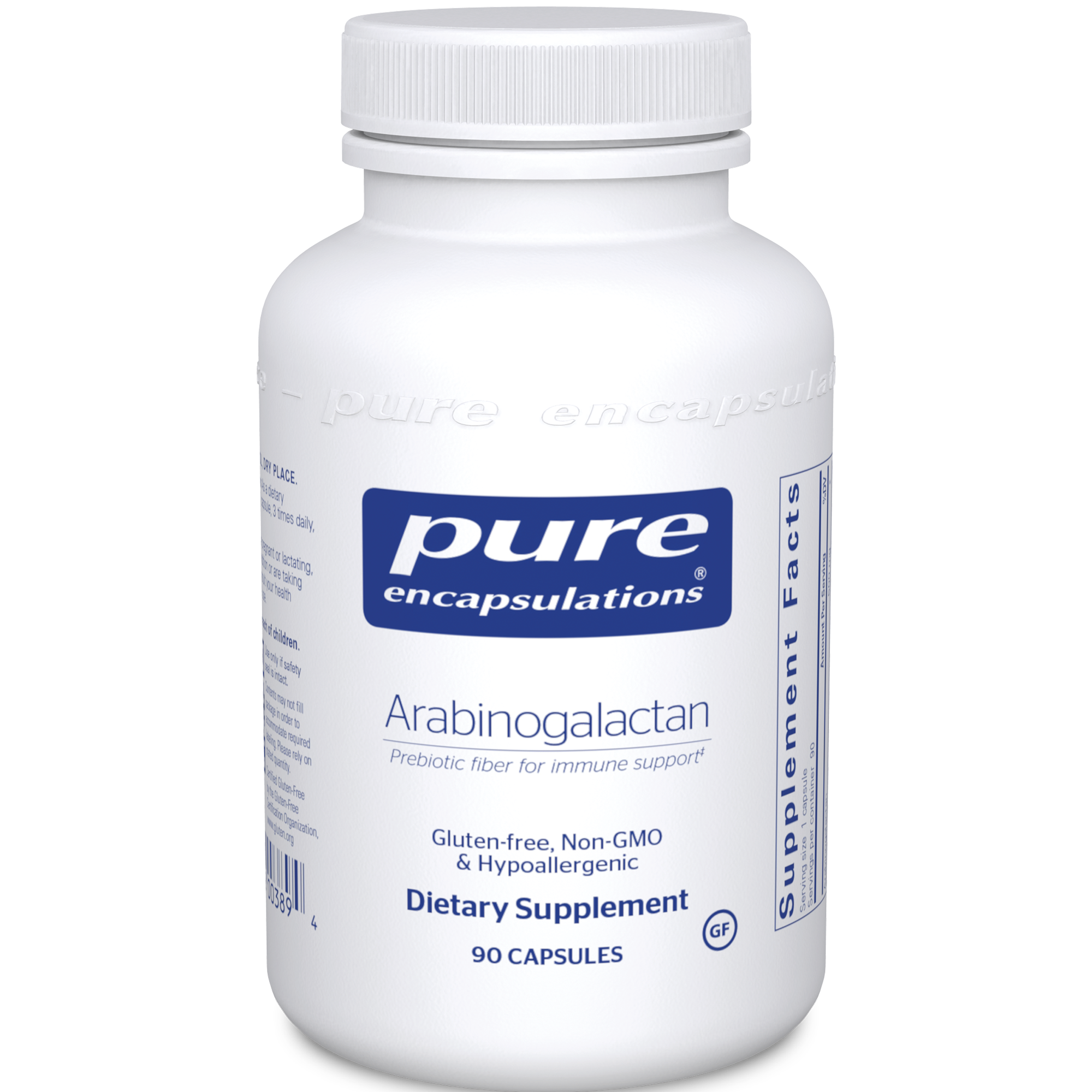 Pure Encapsulations Arabinogalactan 500 mg