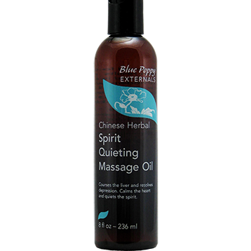 Blue Poppy Spirit Quieting Massage Oil 8 oz