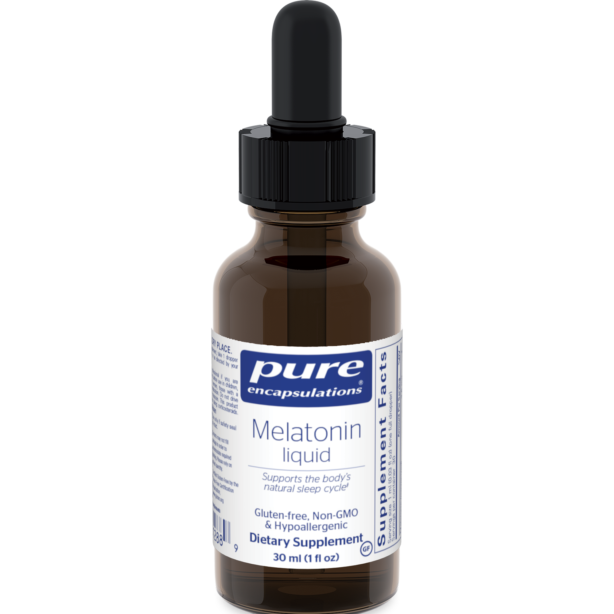 Pure Encapsulations Melatonin Liquid 1 fl oz