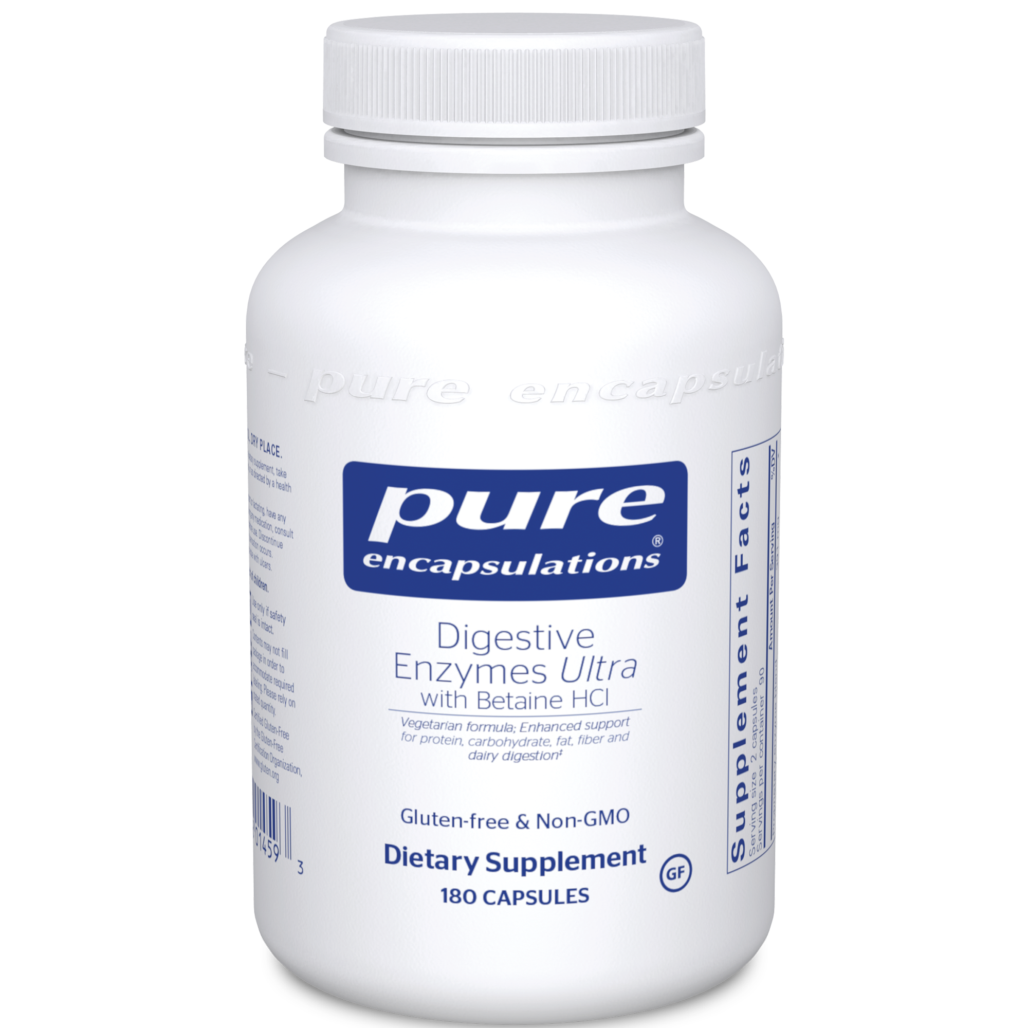 Pure Encapsulations Digestive Enzymes Ultra w/ HCl
