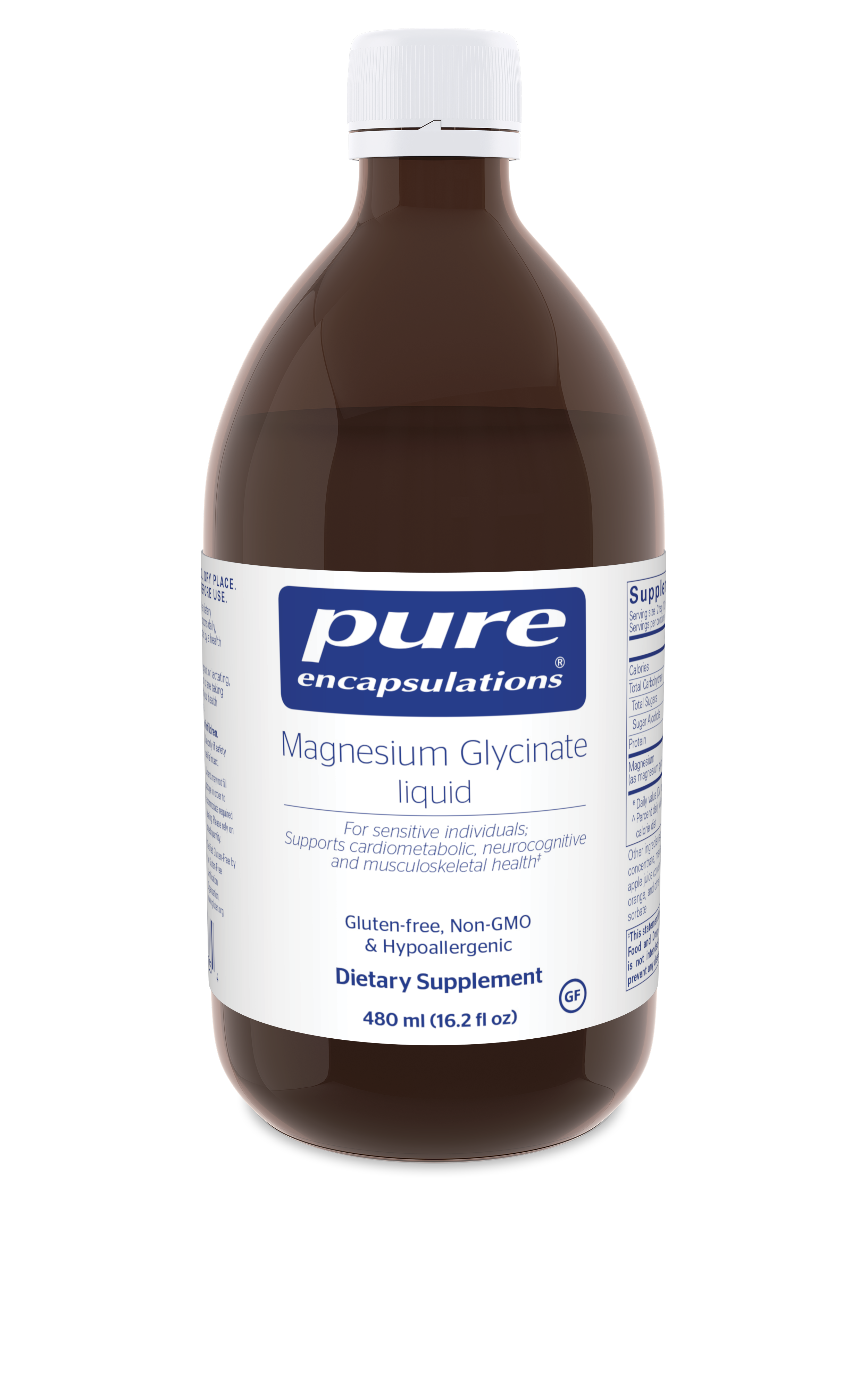 Pure Encapsulations Magnesium Glycinate liquid 16.2 fl oz