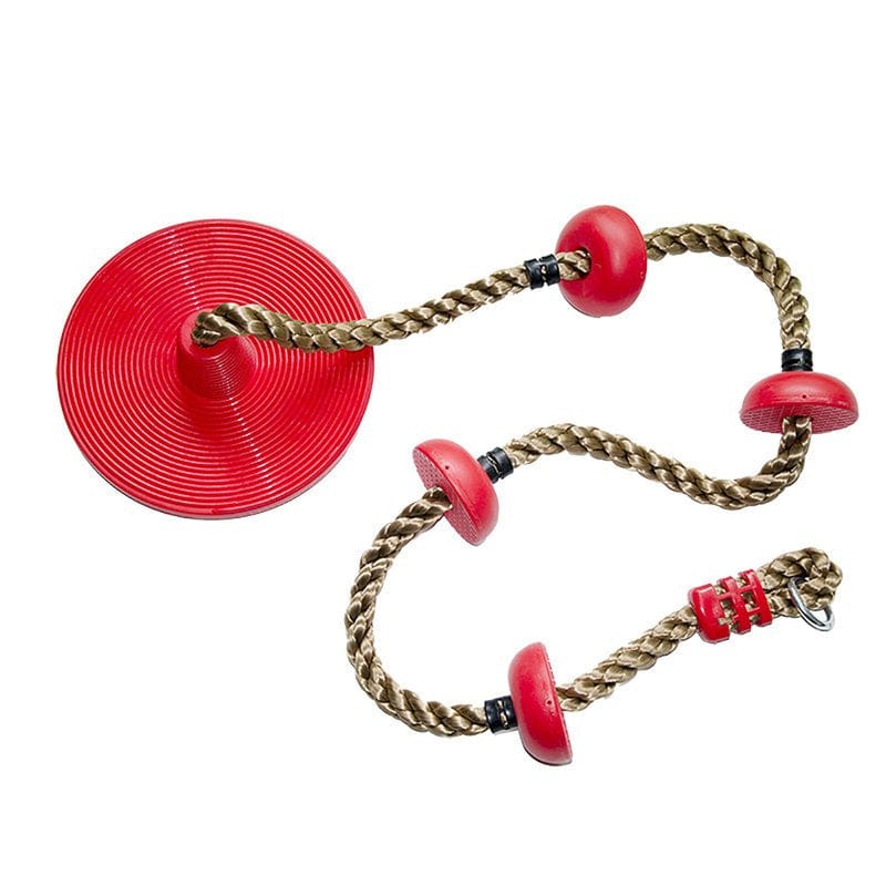 MEIDELI Climbing Rope Swing Adjustable Creative Plastic Kids Outdoor Climbing Disc Swing Toy for Gift