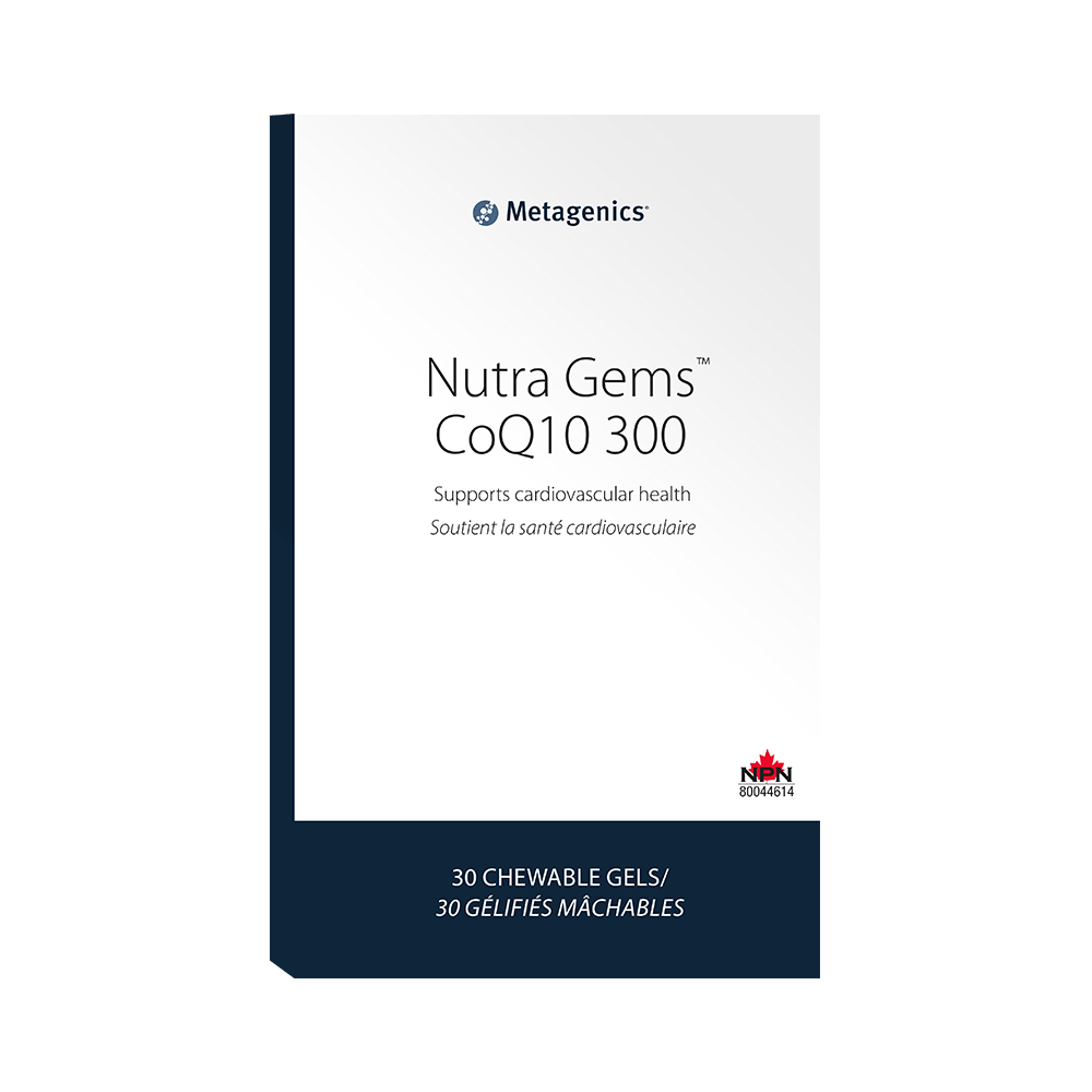 Metagenics NutraGems CoQ10 300 30 Chewable Gels
