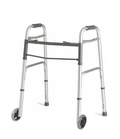 MOBB Regular Aluminum Folding Walker with Wheels