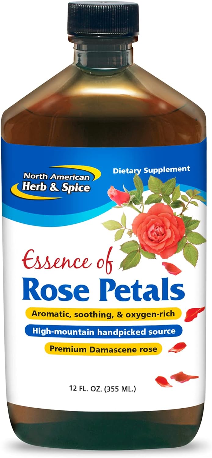 North American Herb & Spice Rose Petal Essence 12 oz