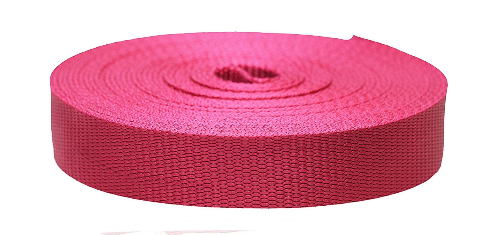 Strapworks 1 Inch X 10 Yard Flat Nylon Webbing Strap, Dark Red