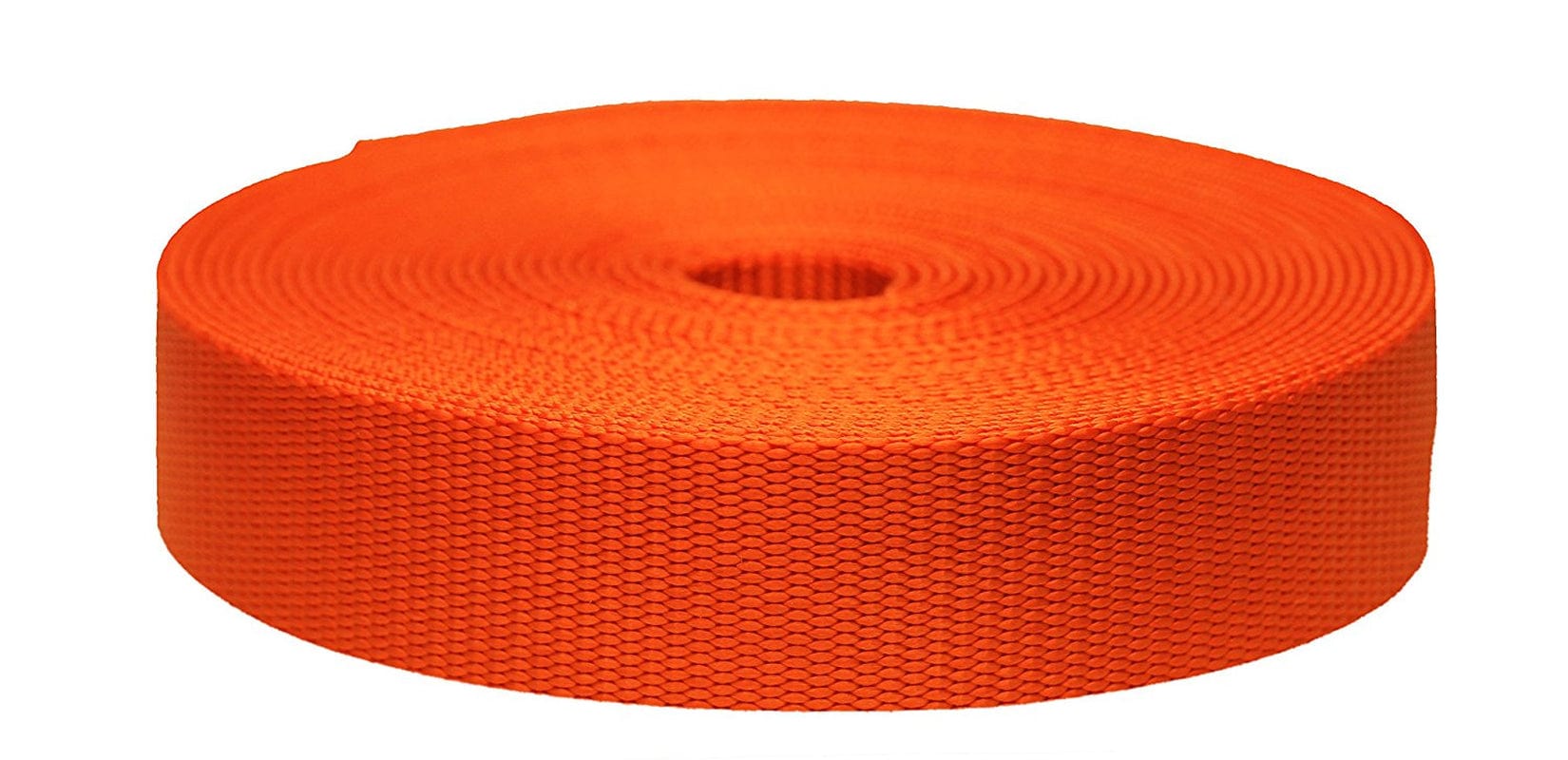 Strapworks 1 Inch X 10 Yard Flat Nylon Webbing Strap, Dark Red